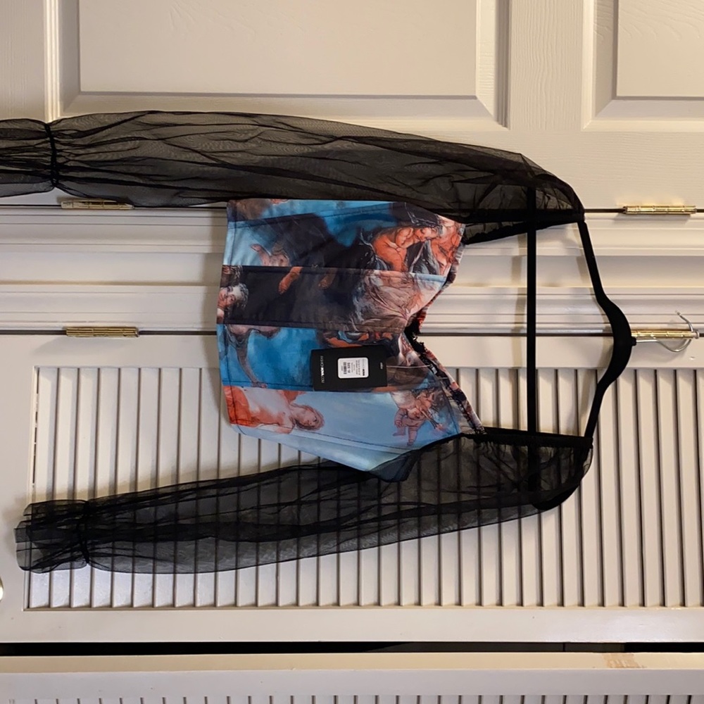 You’re A Work of Art Mesh Corset